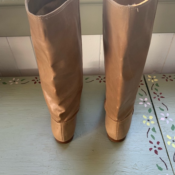 Tan Leather Boots - Le Chateau - Picture 8 of 9